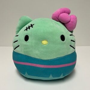 Sanrio Hello Kitty 8" Squishmallow Frankenstein Halloween Monster